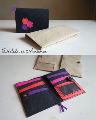 Dnes vám představím poslední peněženku v kurzu – dokladovku Marianne. ⚫ Tohle je úplná novinka a ještě ji neměly se mnou...