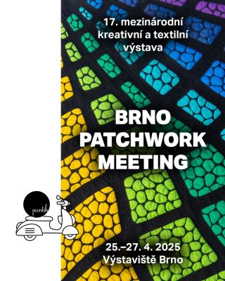 Chystáte se někdo na Brno Patchwork Meeting? 🙂 Tuto akci miluji, léta jsem se toužila na ní podívat, ale Praha byla příliš...