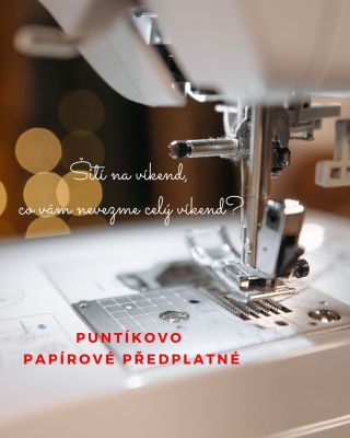 Pátek! 🌿 Ten moment, kdy přemýšlíte, co si o víkendu dopřejete… Bude to šití? Jenže nechcete strávit celý víkend jen u...